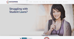 Desktop Screenshot of nationwidestudentloan.com